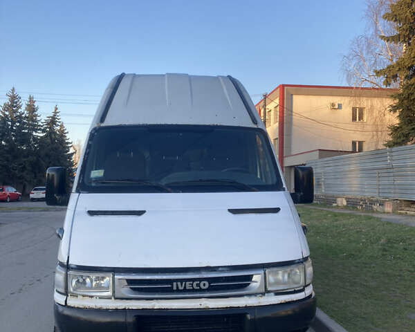 Білий Івеко Дейлі, об'ємом двигуна 2.8 л та пробігом 750 тис. км за 6200 $, фото 1 на Automoto.ua