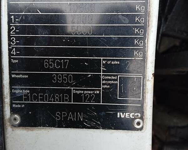 Белый Ивеко Дейли, объемом двигателя 3 л и пробегом 657 тыс. км за 5800 $, фото 3 на Automoto.ua