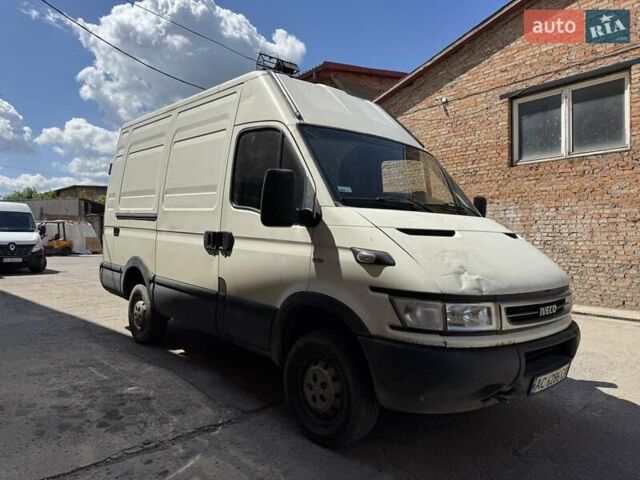 Белый Ивеко Дейли, объемом двигателя 2.3 л и пробегом 349 тыс. км за 5500 $, фото 2 на Automoto.ua