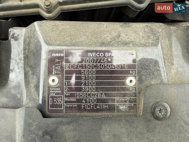 Белый Ивеко Дейли, объемом двигателя 3 л и пробегом 261 тыс. км за 22300 $, фото 2 на Automoto.ua