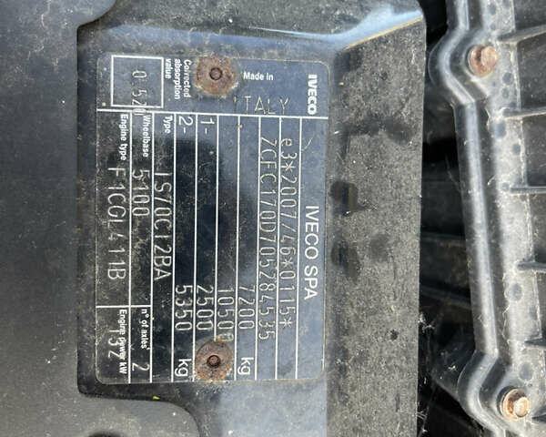 Белый Ивеко Дейли, объемом двигателя 3 л и пробегом 224 тыс. км за 26500 $, фото 17 на Automoto.ua