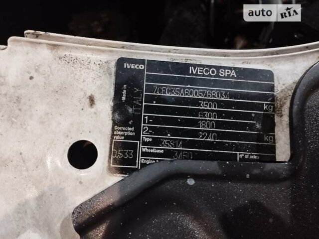 Белый Ивеко Дейли, объемом двигателя 2.29 л и пробегом 330 тыс. км за 11800 $, фото 11 на Automoto.ua