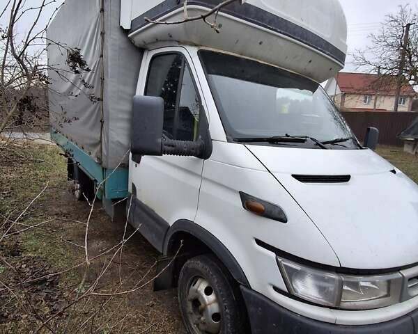 Белый Ивеко Дейли, объемом двигателя 2.29 л и пробегом 380 тыс. км за 8000 $, фото 1 на Automoto.ua