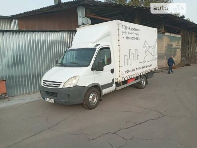 Белый Ивеко Дейли, объемом двигателя 3 л и пробегом 230 тыс. км за 13800 $, фото 1 на Automoto.ua