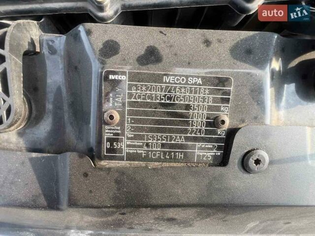 Белый Ивеко Дейли, объемом двигателя 3 л и пробегом 543 тыс. км за 18700 $, фото 21 на Automoto.ua