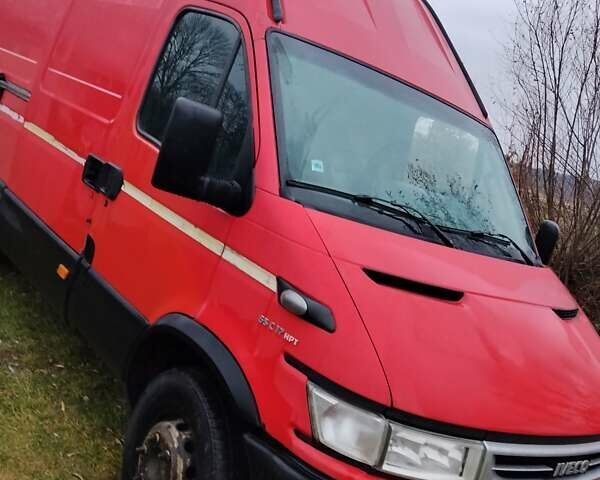 Червоний Івеко Дейлі, об'ємом двигуна 3 л та пробігом 710 тис. км за 7500 $, фото 1 на Automoto.ua