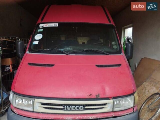 Красный Ивеко Дейли, объемом двигателя 2.3 л и пробегом 400 тыс. км за 3300 $, фото 2 на Automoto.ua