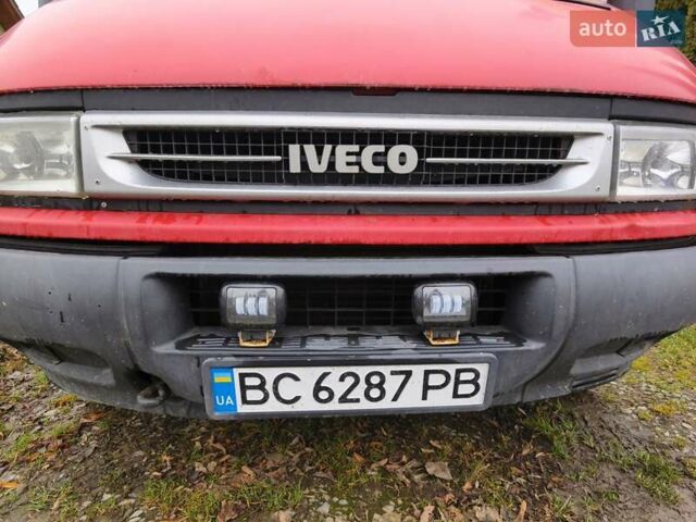 Червоний Івеко Дейлі, об'ємом двигуна 2.29 л та пробігом 282 тис. км за 8300 $, фото 18 на Automoto.ua