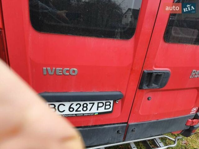Червоний Івеко Дейлі, об'ємом двигуна 2.29 л та пробігом 282 тис. км за 8300 $, фото 20 на Automoto.ua