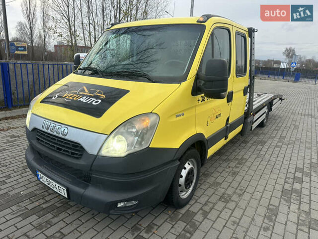 Желтый Ивеко Дейли, объемом двигателя 2.29 л и пробегом 667 тыс. км за 14000 $, фото 1 на Automoto.ua