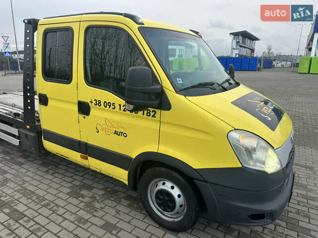 Желтый Ивеко Дейли, объемом двигателя 2.29 л и пробегом 667 тыс. км за 14000 $, фото 4 на Automoto.ua