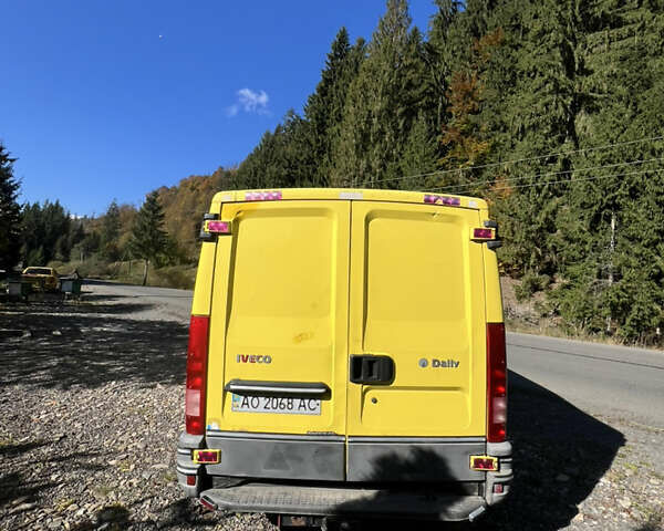 Івеко Дейлі 2000 у Межгорье на Automoto.ua Жовтий Івеко Дейлі, об'ємом двигуна 2.8 л та пробігом 400 тис. км за 3500 $, фото 4 на Automoto.ua