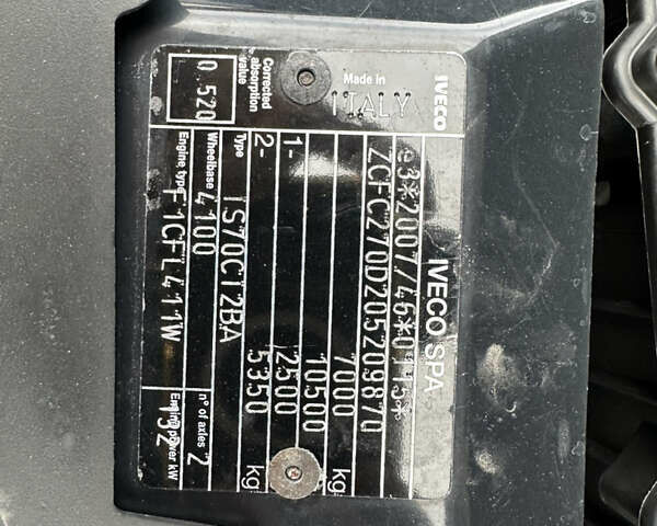 Сірий Івеко Дейлі, об'ємом двигуна 3 л та пробігом 265 тис. км за 33700 $, фото 28 на Automoto.ua