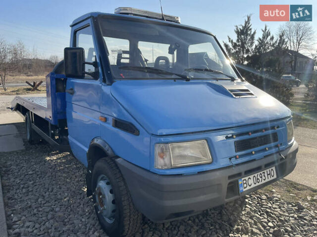 Синий Ивеко Дейли, объемом двигателя 2.8 л и пробегом 680 тыс. км за 7000 $, фото 2 на Automoto.ua