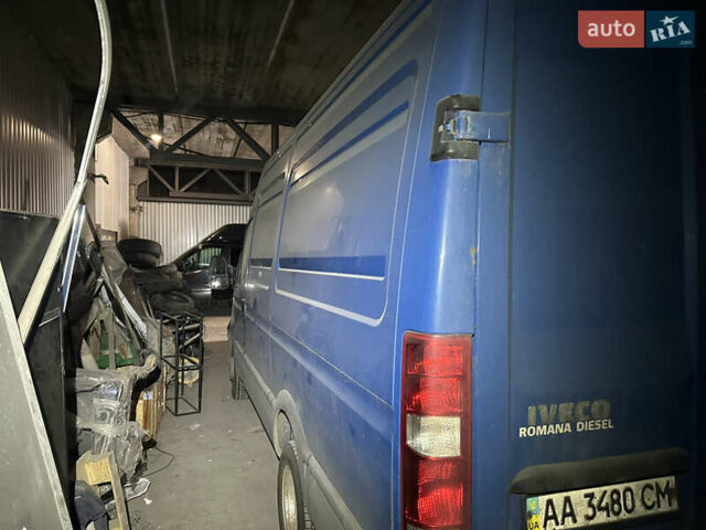Синій Івеко Дейлі, об'ємом двигуна 3 л та пробігом 170 тис. км за 15000 $, фото 5 на Automoto.ua