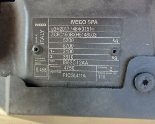 Синій Івеко Дейлі, об'ємом двигуна 3 л та пробігом 499 тис. км за 31500 $, фото 16 на Automoto.ua
