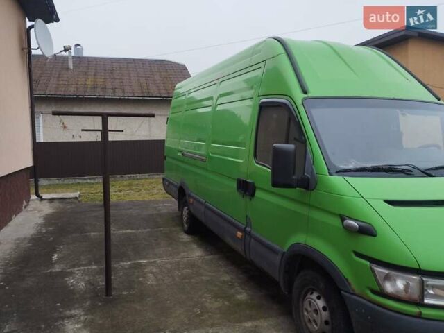 Зеленый Ивеко Дейли, объемом двигателя 3 л и пробегом 440 тыс. км за 5300 $, фото 2 на Automoto.ua