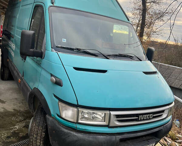 Зелений Івеко Дейлі, об'ємом двигуна 3 л та пробігом 750 тис. км за 6900 $, фото 1 на Automoto.ua