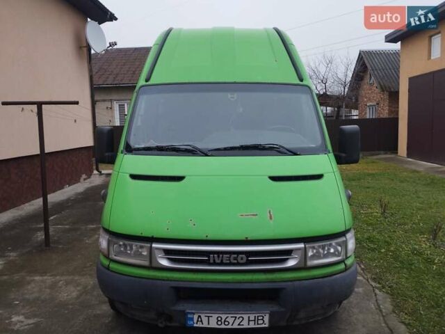 Зеленый Ивеко Дейли, объемом двигателя 3 л и пробегом 440 тыс. км за 5300 $, фото 3 на Automoto.ua