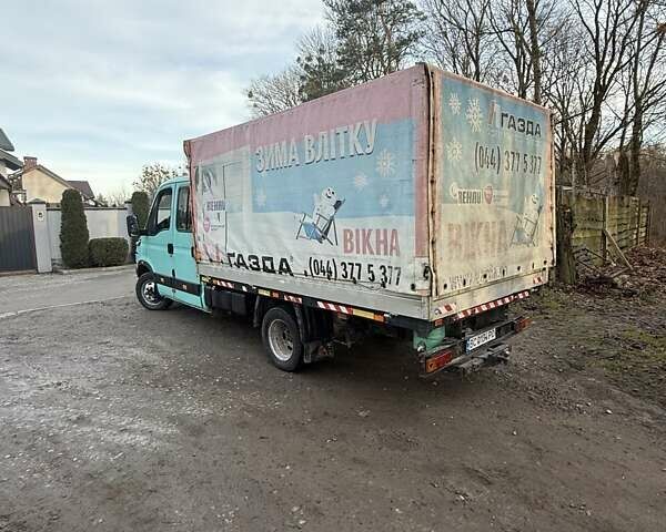 Зеленый Ивеко Дейли, объемом двигателя 2.8 л и пробегом 308 тыс. км за 7800 $, фото 4 на Automoto.ua