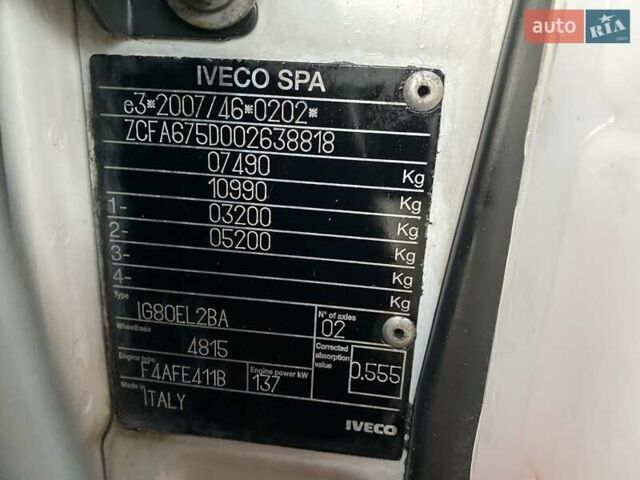 Белый Ивеко ЕвроКарго, объемом двигателя 4.6 л и пробегом 570 тыс. км за 25500 $, фото 68 на Automoto.ua