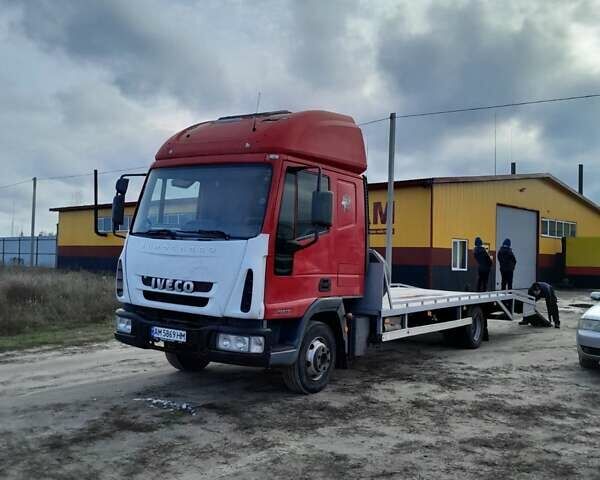 Червоний Івеко ЄвроКарго, об'ємом двигуна 3.92 л та пробігом 729 тис. км за 13700 $, фото 8 на Automoto.ua