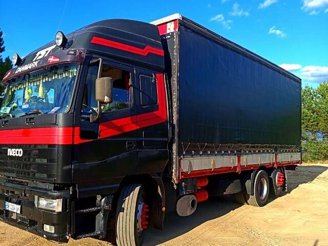 Чорний Івеко ЄвроСтар, об'ємом двигуна 13 л та пробігом 1000 тис. км за 10500 $, фото 1 на Automoto.ua