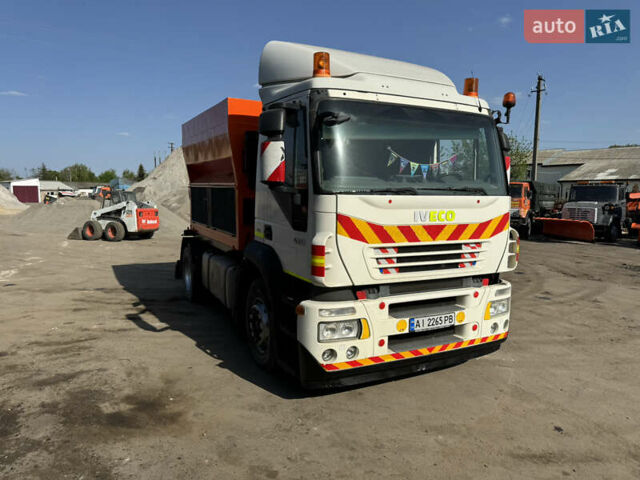 Белый Ивеко Магирус, объемом двигателя 10 л и пробегом 190 тыс. км за 43000 $, фото 2 на Automoto.ua