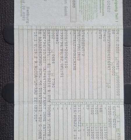 Синий Ивеко Магирус, объемом двигателя 7.8 л и пробегом 430 тыс. км за 14500 $, фото 23 на Automoto.ua