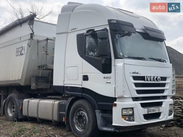 Белый Ивеко Стралис, объемом двигателя 11.5 л и пробегом 750 тыс. км за 32000 $, фото 2 на Automoto.ua