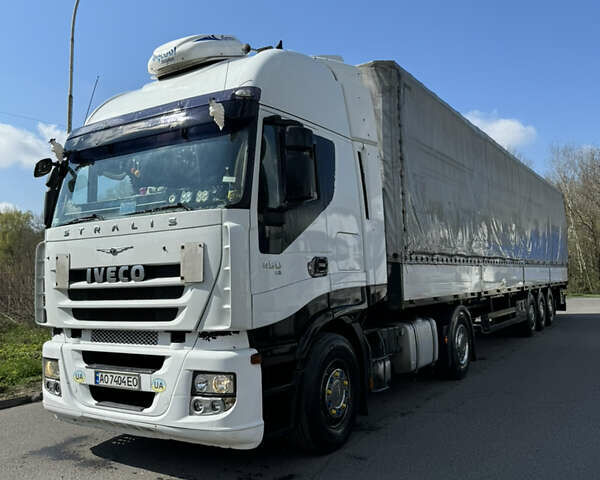 Белый Ивеко Стралис, объемом двигателя 10.3 л и пробегом 880 тыс. км за 17000 $, фото 1 на Automoto.ua