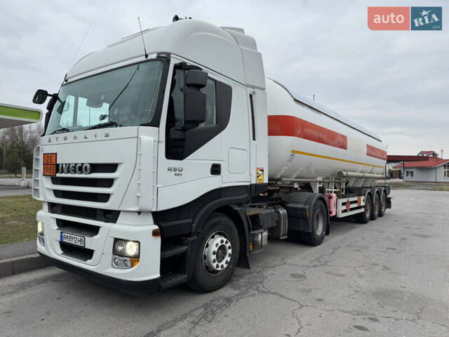 Белый Ивеко Стралис, объемом двигателя 10.31 л и пробегом 891 тыс. км за 14500 $, фото 2 на Automoto.ua