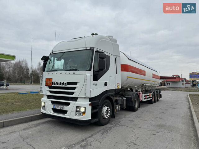 Белый Ивеко Стралис, объемом двигателя 10.31 л и пробегом 891 тыс. км за 14500 $, фото 10 на Automoto.ua