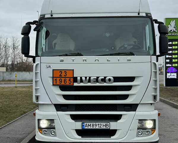 Белый Ивеко Стралис, объемом двигателя 10.31 л и пробегом 891 тыс. км за 14500 $, фото 3 на Automoto.ua