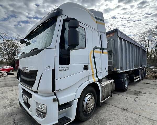 Білий Івеко Stralis, об'ємом двигуна 11.12 л та пробігом 900 тис. км за 12500 $, фото 6 на Automoto.ua