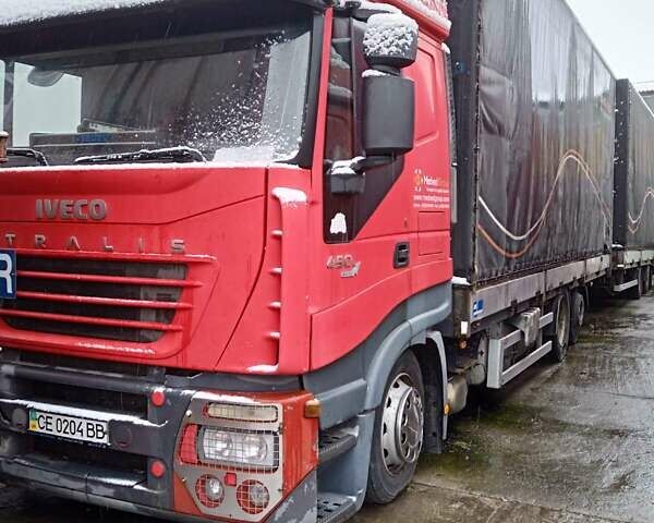 Красный Ивеко Стралис, объемом двигателя 10 л и пробегом 900 тыс. км за 20000 $, фото 1 на Automoto.ua