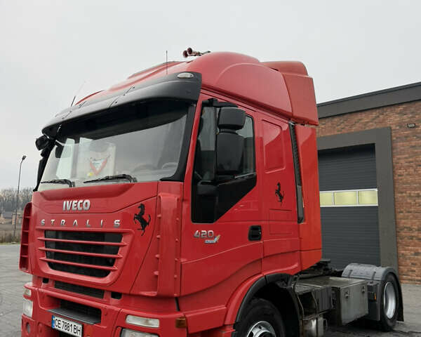 Красный Ивеко Стралис, объемом двигателя 10.3 л и пробегом 977 тыс. км за 6300 $, фото 1 на Automoto.ua