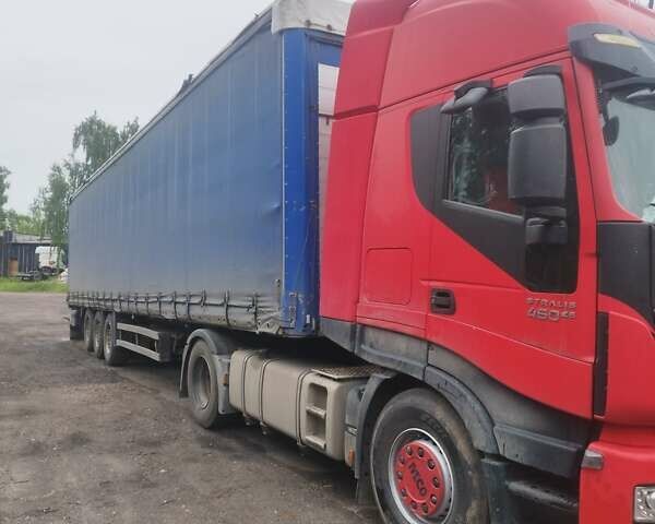 Червоний Івеко Stralis, об'ємом двигуна 10.85 л та пробігом 833 тис. км за 26000 $, фото 1 на Automoto.ua