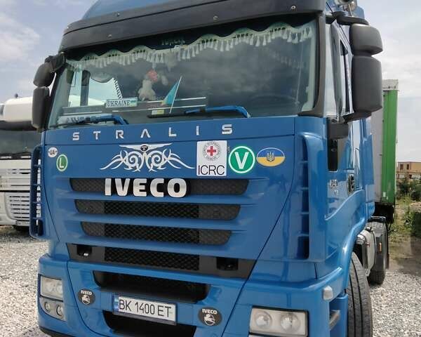 Синий Ивеко Стралис, объемом двигателя 10.5 л и пробегом 830 тыс. км за 8000 $, фото 24 на Automoto.ua