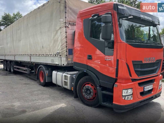 Оранжевый Ивеко Стралис, объемом двигателя 12.9 л и пробегом 398 тыс. км за 26900 $, фото 1 на Automoto.ua