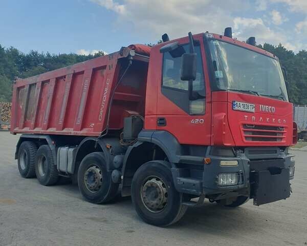 Ивеко Треккер 2008 в Малине на Automoto.ua Красный Ивеко Треккер, объемом двигателя 12.88 л и пробегом 313 тыс. км за 45500 $, фото 4 на Automoto.ua