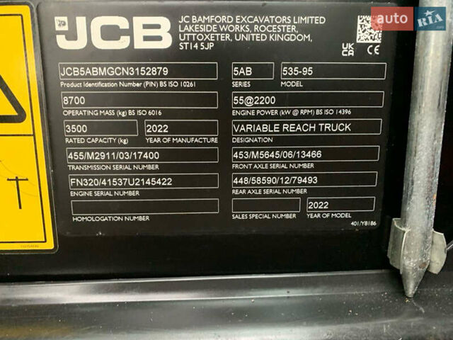 ЖЦБ 535-95, объемом двигателя 4.4 л и пробегом 1 тыс. км за 80465 $, фото 7 на Automoto.ua