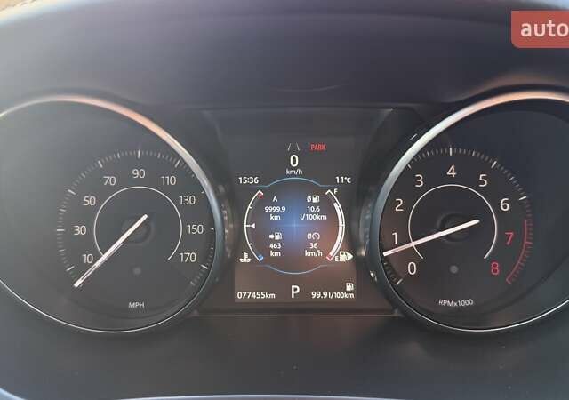 Белый Ягуар E-Pace, объемом двигателя 2 л и пробегом 77 тыс. км за 25000 $, фото 24 на Automoto.ua