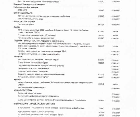 Белый Ягуар E-Pace, объемом двигателя 2 л и пробегом 74 тыс. км за 28000 $, фото 60 на Automoto.ua