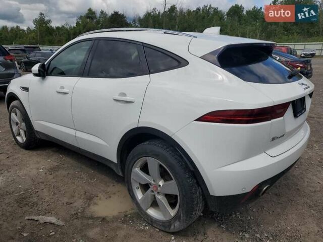 Білий Ягуар E-Pace, об'ємом двигуна 2 л та пробігом 47 тис. км за 4900 $, фото 3 на Automoto.ua