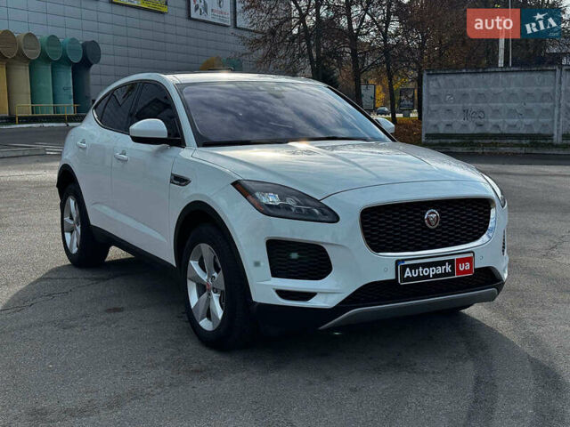 Білий Ягуар E-Pace, об'ємом двигуна 2 л та пробігом 59 тис. км за 28490 $, фото 1 на Automoto.ua