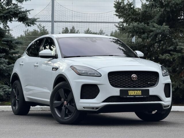 Белый Ягуар E-Pace, объемом двигателя 2 л и пробегом 38 тыс. км за 21500 $, фото 4 на Automoto.ua