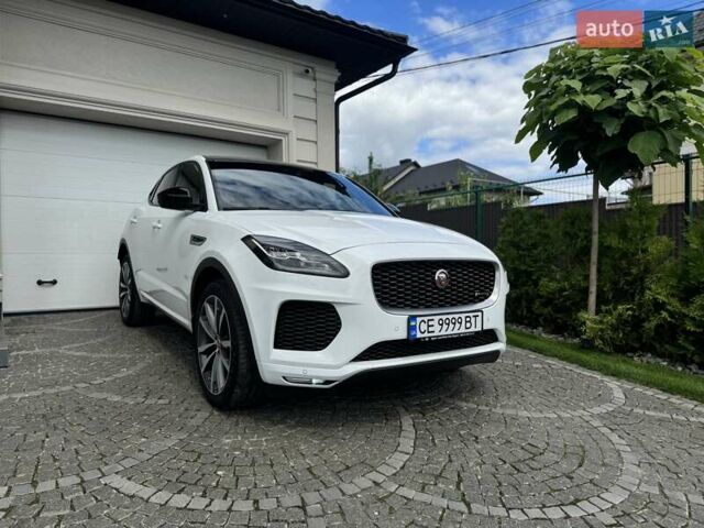 Белый Ягуар E-Pace, объемом двигателя 2 л и пробегом 55 тыс. км за 34700 $, фото 2 на Automoto.ua
