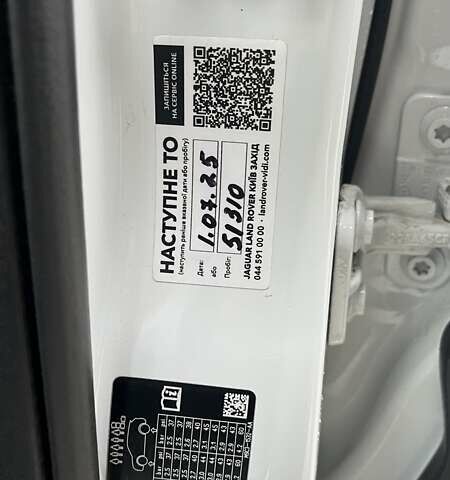 Белый Ягуар E-Pace, объемом двигателя 2 л и пробегом 46 тыс. км за 46000 $, фото 12 на Automoto.ua