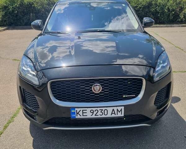 Черный Ягуар E-Pace, объемом двигателя 2 л и пробегом 51 тыс. км за 24000 $, фото 5 на Automoto.ua